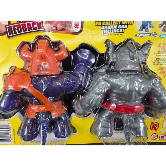 Heroes of Goo Jit Zu Stretch Strikers Knight Blazagon and Corruptagon Figures - Picture 7 of 8